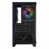 Gabinete Xtreme PC Gaming Crystal Hive, Mini-Tower, Micro-ATX/Mini-ITX, USB 2.0/3.0, sin Fuente, 5 Ventiladores Instalados, Azul - Imagen adicional 2