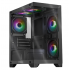 Gabinete Xtreme PC Gaming Crystal Hive, Mini-Tower, Micro-ATX/Mini-ITX, USB 2.0/3.0, sin Fuente, 5 Ventiladores Instalados, Gris