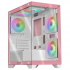 Gabinete Xtreme PC Gaming CXT3600PK, Mini-Tower, Micro-ATX/Mini-ITX, USB 2.0/3.0, sin Fuente, 5 Ventiladores Instalados, Rosa