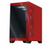 Gabinete Xtreme PC Gaming Crystal Hive, Mini-Tower, Micro-ATX/Mini-ITX, USB 2.0/3.0, sin Fuente, 5 Ventiladores Instalados, Rojo - Imagen adicional 1