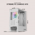 Gabinete Xtreme PC Gaming NYX, Mini-Tower, Micro-ATX, USB 2.0/3.0, sin Fuente, 3 Ventiladores Instalados, Blanco  7