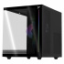 Gabinete Xtreme PC Gaming Crystal Cube, Mini-Tower, Micro-ATX/Mini-ITX, USB 2.0/3.0, sin Fuente, 3 Ventiladores Instalados, Negro - Imagen adicional 1