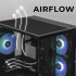 Gabinete Xtreme PC Gaming Alienware Edition, Mini-Tower, Micro-ATX/Mini-ITX, USB 2.0/3.0, sin Fuente, 3 Ventiladores Instalados, Negro - Imagen adicional 7