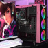 Gabinete Xtreme PC Gaming D.VA, Midi-Tower, ATX/Micro-ATX/Mini-ITX, USB 2.0/3.0, sin Fuente, 4 Ventiladores Instalados, Rosa - Imagen adicional 7