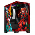 Gabinete Xtreme PC Gaming CXTEV2THRD, Mini-Tower, Micro-ATX/Mini-ITX, USB 2.0/3.0, sin Fuente, 5 Ventiladores Instalados, Rojo