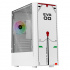 Gabinete Xtreme PC Gaming Evangelion 00 V2, Micro-Tower, Micro-ATX/Mini-ITX, USB 2.0/3.0, sin Fuente, 3 Ventiladores Instalados, Blanco  1