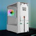 Gabinete Xtreme PC Gaming Evangelion 00 V2, Micro-Tower, Micro-ATX/Mini-ITX, USB 2.0/3.0, sin Fuente, 3 Ventiladores Instalados, Blanco  6