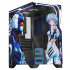 Gabinete Xtreme PC Gaming Evangelion 00 Comic, Mini-Tower, Micro-ATX/Mini-ITX, USB 2.0/3.0, sin Fuente, 5 Ventiladores Instalados, Azul