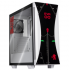 Gabinete Xtreme PC Gaming Evangelion, Midi-Tower, ATX/Micro-ATX/Mini-ITX, USB 3.0, sin Fuente, 2 Ventiladores Instalados, Negro/Blanco  1