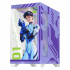 Gabinete Xtreme PC Gaming Evangelion 01 Comic, Mini-Tower, Micro-ATX/Mini-ITX, USB 2.0/3.0, sin Fuente, 4 Ventiladores Instalados, Morado - Imagen adicional 1