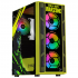 Gabinete Xtreme PC Gaming CXTGHKRNG, Midi-Tower, ATX/Micro-ATX/Mini-ITX, USB 2.0/3.0, sin Fuente, 4 Ventiladores Instalados, Verde