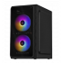 Gabinete Xtreme PC Gaming Zero, Mini-Tower, Micro-ATX/Mini-ITX, USB 2.0/3.0, con Fuente de 600W, 3 Ventiladores Instalados, Negro - Imagen adicional 1