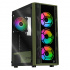 Gabinete Xtreme PC Gaming MG-23082, Midi-Tower, ATX/Micro-ATX/ITX, USB 2.0/3.0, sin Fuente, 4 Ventiladores Instalados, Negro  1