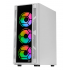Gabinete Xtreme PC Gaming Kronos, Midi-Tower, ATX/Micro-ATX/Mini-ITX, USB 2.0/3.0, con Fuente de 600W, 4 Ventiladores Instalados, Blanco  2