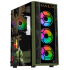 Gabinete Xtreme PC Gaming CXTHAKRDG, Midi-Tower, ATX/Micro-ATX/Mini-ITX, USB 2.0/3.0, sin Fuente, 4 Ventiladores Instalados, Verde