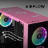 Gabinete Xtreme PC Gaming Jinx, Midi-Tower, ATX/Micro-ATX/Mini-ITX, USB 2.0/3.0, sin Fuente, 4 Ventiladores Instalados, Rosa - Imagen adicional 6