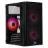 Gabinete Xtreme PC Gaming Air Max M2, Micro-Tower, Micro-ATX/Mini-ITX, USB 2.0, sin Fuente, 3 Ventiladores Instalados, Negro  2