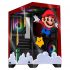 Gabinete Xtreme PC Gaming Mario Galaxy Edition, Mini-Tower, Micro-ATX/Mini-ITX, USB 2.0/3.0, sin Fuente, 5 Ventiladores Instalados, Rojo