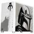 Gabinete Xtreme PC Gaming Mandalorian Brown Edition, Micro-Tower, Micro-ATX/Mini-ITX, USB 3.0, sin Fuente, sin Ventiladores Instalados, Blanco  2