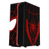 Gabinete Xtreme PC Gaming Miles Morales V2, Midi-Tower, ATX/Micro-ATX/Mini-ITX, USB 2.0/3.0, sin Fuente, 1 Ventilador Instalado, Negro/Rojo