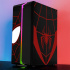 Gabinete Xtreme PC Gaming Miles Morales V2, Midi-Tower, ATX/Micro-ATX/Mini-ITX, USB 2.0/3.0, sin Fuente, 1 Ventilador Instalado, Negro/Rojo - Imagen adicional 2