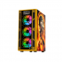 Gabinete Xtreme PC Gaming Mortal Kombat Edition, Midi-Tower, ATX/Micro-ATX/Mini-ITX, USB 2.0/3.0, sin Fuente, 4 Ventiladores Instalados, Amarillo - Imagen adicional 1
