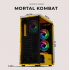 Gabinete Xtreme PC Gaming Mortal Kombat Edition, Midi-Tower, ATX/Micro-ATX/Mini-ITX, USB 2.0/3.0, sin Fuente, 4 Ventiladores Instalados, Amarillo - Imagen adicional 6