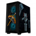 Gabinete Xtreme PC Gaming Minecraft Skeleton, Mini-Tower, ATX/Micro-ATX/Mini-ITX, USB 2.0/3.0, sin Fuente, 4 Ventiladores Instalados, Negro  2