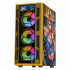Gabinete Xtreme PC Gaming MG-23169, Midi-Tower, ATX/Micro-ATX/Mini-ITX, USB 2.0/3.0, sin Fuente, 4 Ventiladores Instalados, Amarillo - Imagen adicional 1