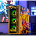 Gabinete Xtreme PC Gaming Pikachu Edition, Midi-Tower, ATX/Micro-ATX/Mini-ITX, USB 2.0/3.0, sin Fuente, 4 Ventiladores Instalados, Amarillo - Imagen adicional 2