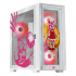 Gabinete Xtreme PC Gaming Sonic Amy Ring Edition, Mini-Tower, Micro-ATX/Mini-ITX, USB 2.0/3.0, sin Fuente, 4 Ventiladores Instalados, Blanco  1