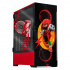 Gabinete Xtreme PC Gaming Sonic Knuckles Ring Edition, Full Tower, ATX/EATX/Micro-ATX/Mini-ITX, USB 2.0/3.0, sin Fuente, 4 Ventiladores Instalados, Negro/Rojo  1