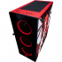 Gabinete Xtreme PC Gaming MG-23059 Ed. Scarlet Dragon, Full Tower, ATX/EATX/Micro-ATX/Mini-ITX, USB 2.0/3.0, sin Fuente, 4 Ventiladores Instalados, Negro/Rojo ― Sin ventiladores ni controladora RGB  3