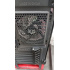 Gabinete Xtreme PC Gaming MG-23059 Ed. Scarlet Dragon, Full Tower, ATX/EATX/Micro-ATX/Mini-ITX, USB 2.0/3.0, sin Fuente, 4 Ventiladores Instalados, Negro/Rojo ― Presenta daño en una bisagra de la tapa lateral.  2