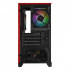 Gabinete Xtreme PC Gaming Scarlet Dragon, Mini-Tower, Micro-ATX/Mini-ITX, USB 2.0/3.0, sin Fuente, 5 Ventiladores Instalados, Negro/Rojo - Imagen adicional 2