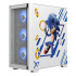 Gabinete Xtreme PC Gaming Sonic, Micro-Tower, Micro-ATX/Mini-ITX, USB 2.0/3.0, sin Fuente, 4 Ventiladores Instalados, Blanco  2