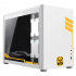 Gabinete Xtreme PC Gaming TUF Edition, Micro-Tower, Micro-ATX/Mini-ITX, USB 3.0, sin Fuente, 1 Ventilador Instalado, Blanco  1