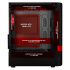 Gabinete Xtreme PC Gaming Venom V3, Micro-Tower, Micro-ATX/Mini-ITX, USB 2.0/3.0, sin Fuente, 3 Ventiladores Instalados, Negro  4