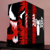 Gabinete Xtreme PC Gaming Venom V2, Midi-Tower, ATX/Micro-ATX/Mini-ITX, USB 3.0, sin Fuente, 5 Ventiladores Instalados, Negro  8