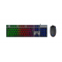 Kit Gamer de Teclado y Mouse Xtreme PC Gaming Battle Chief, Alámbrico, USB, Gris, Español