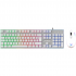 Kit Gamer de Teclado y Mouse Xtreme PC Gaming KXTGK2MW, Alámbrico, USB, Blanco, Español