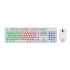 Kit Gamer de Teclado y Mouse Xtreme PC Gaming KXTGK2WT, Alámbrico, USB, Blanco, Inglés