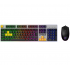 Kit Gamer de Teclado y Mouse Xtreme PC Gaming KXTGK2YG, Inalámbrico, USB, Multicolor, Español