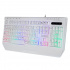 Kit Gamer de Teclado y Mouse Xtreme PC Gaming NA-40010, Alámbrico, USB, Blanco, Español  2