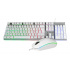 Kit Gamer de Teclado y Mouse Xtreme PC Gaming Battle Chief, Alámbrico, USB, Blanco, Español  1