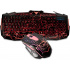 Kit Gamer de Teclado y Mouse Xtreme PC Gaming V-100, Alámbrico, USB, Negro/Rojo (Inglés)  1