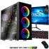 Computadora Gamer Xtreme PC Gaming CM-05440, AMD Ryzen 5 2600 3.40GHz, 16GB, 1TB + 240GB SSD, NVIDIA GeForce GTX 1050 Ti, FreeDOS ― Incluye Monitor 23.8", Teclado, Mouse y Diadema  1