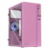 Gabinete Xtreme PC Gaming XSCGXT0P con Ventana, Mini Tower, Micro-ATX/Mini-ITX, USB 3.0/2.0, sin Fuente, 1 Ventilador Instalado, Rosa - Imagen adicional 4