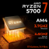 Computadora Gamer Xtreme PC Gaming CM-30091, AMD Ryzen 7 5700, NVIDIA GeForce RTX 5060 Ti, 16GB, 1TB SSD, Wi-Fi, Windows 11 Prueba + Teclado/Mouse/Monitor de 31.5" - Imagen adicional 5