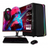 Computadora Gamer Xtreme PC Gaming Bionic Black, AMD Ryzen 7 5700, NVIDIA GeForce RTX 5060 Ti, 32GB, 1TB SSD, Wi-Fi, Windows 10 Prueba + Teclado/Mouse/Monitor de 31.5"  1